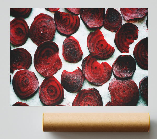 Red Beetroot Slices