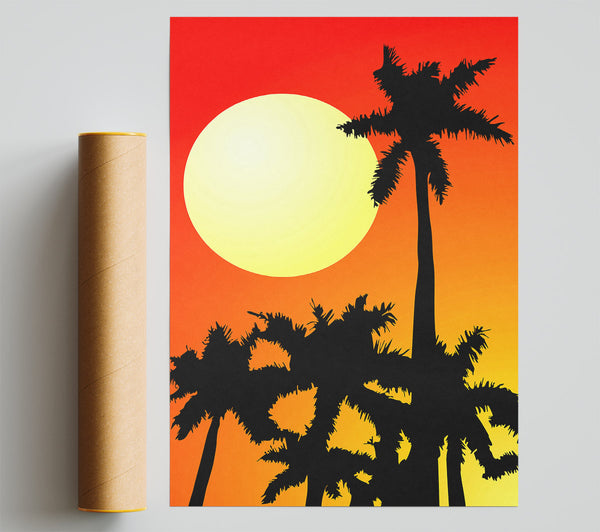 Palm Tree Sun