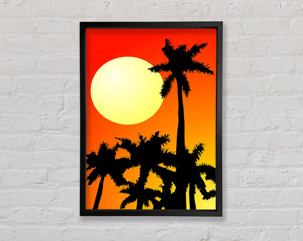 Palm Tree Sun