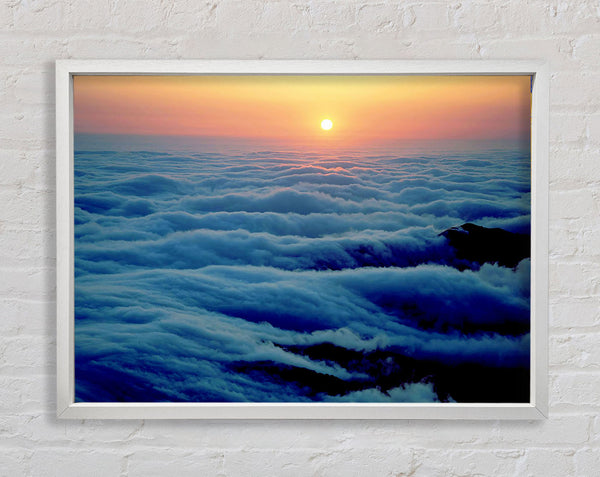 Gentle Ocean Wave Clouds