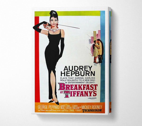 Audrey Hepburn Breakfast At Tiffanys Poster