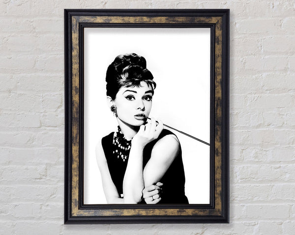 Audrey Hepburn Cigarette