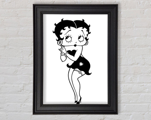 Betty Boop Love Heart