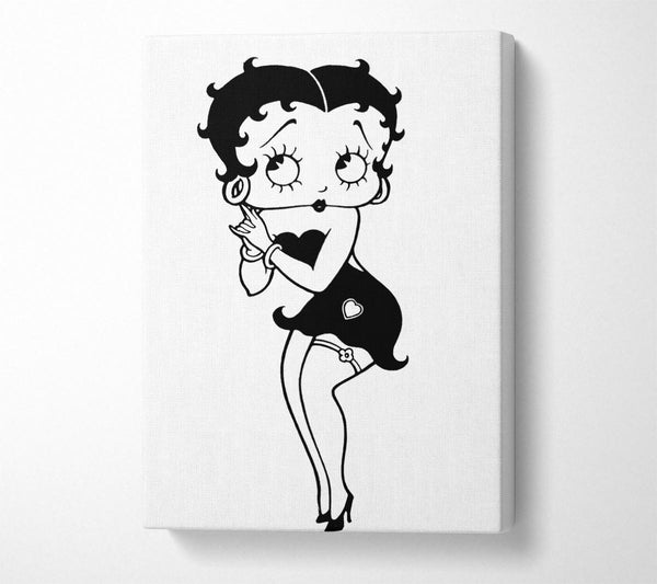 Betty Boop Love Heart