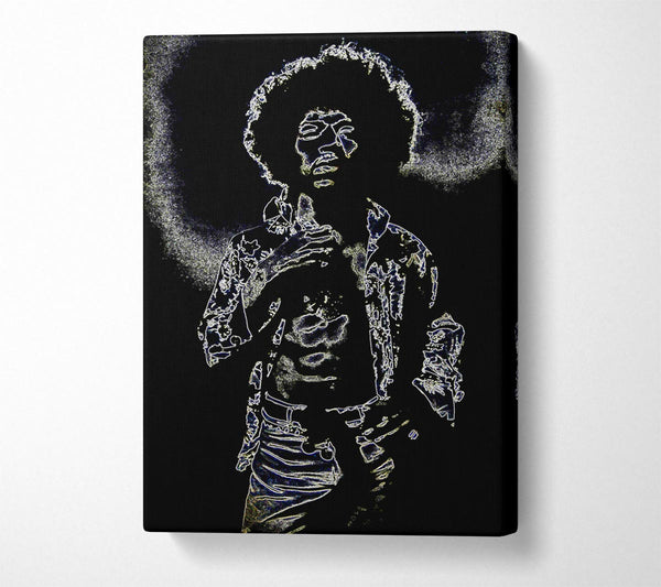 Jimi Hendrix Black