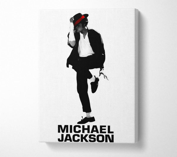 Michael Jackson B n W Red