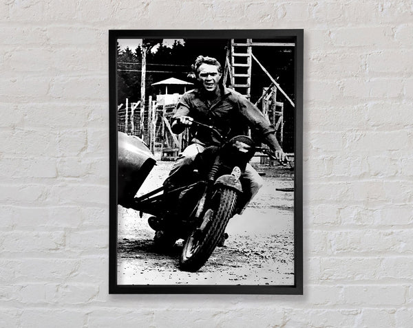 Steve Mcqueen Motorbike