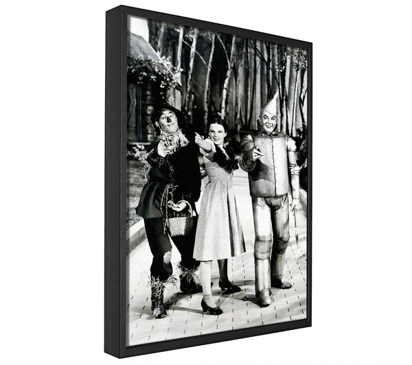 A picture of a The Wizard Of Oz framed canvas print sold by Wallart-Direct.co.uk