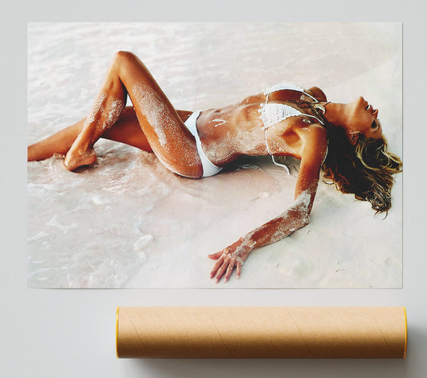 Elle Macpherson In The Sea