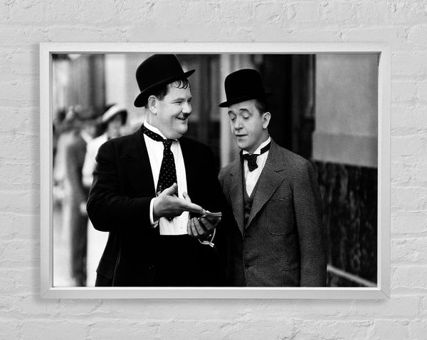 Laurel And Hardy Street Walk