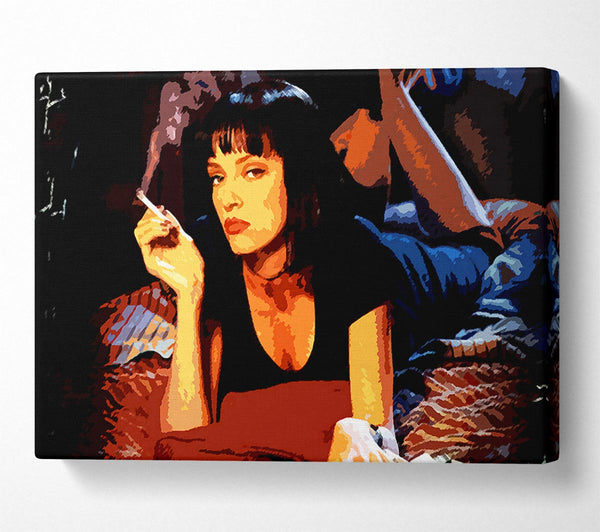 Pulp Fiction Mia Smoking