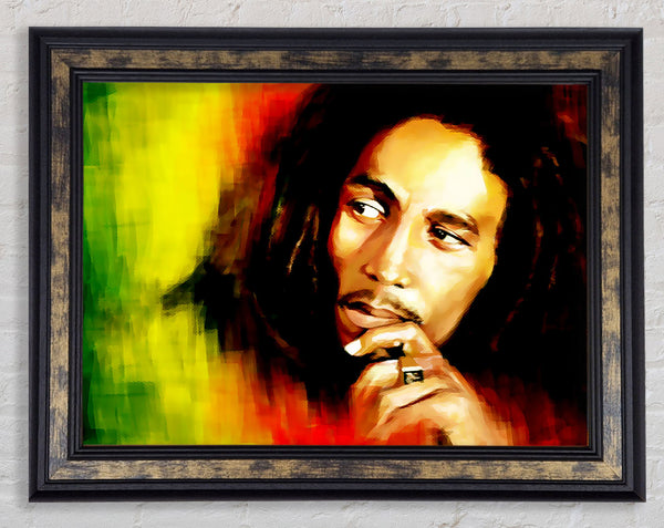 Bob Marley Red Yellow Green