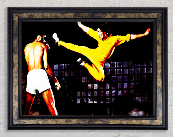 Bruce Lee Flying Kick