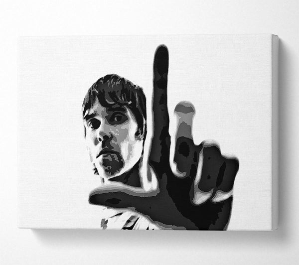 Ian Brown Look B n W