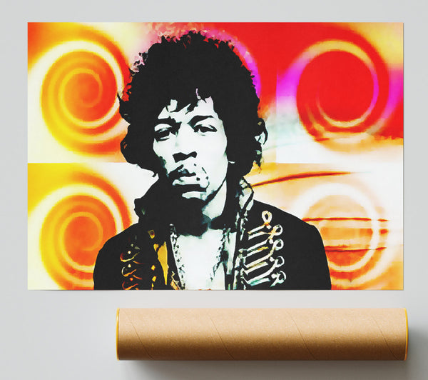 Jimi Hendrix Swirls