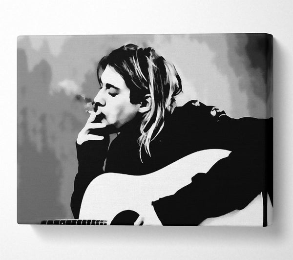 Kurt Cobain Guitar Smoke