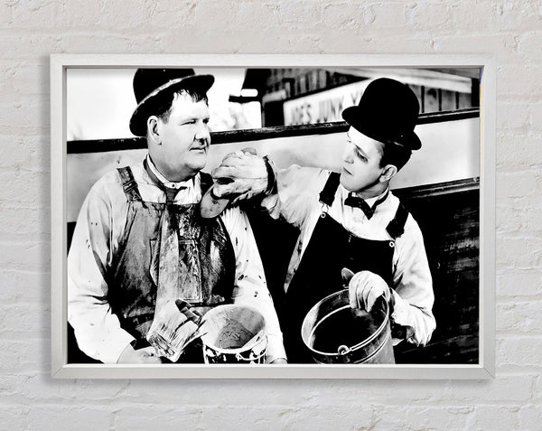 Laurel n Hardy Towed In The Hole