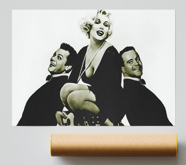 Marilyn Monroe And The Boys