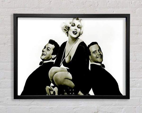 Marilyn Monroe And The Boys