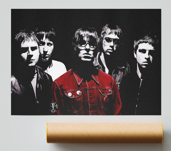 Oasis Liam Red Coat B N W