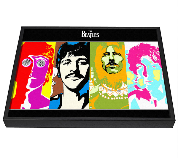 A picture of a The Beatles framed canvas print sold by Wallart-Direct.co.uk