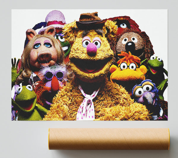 The Muppets Crew Retro 1970S