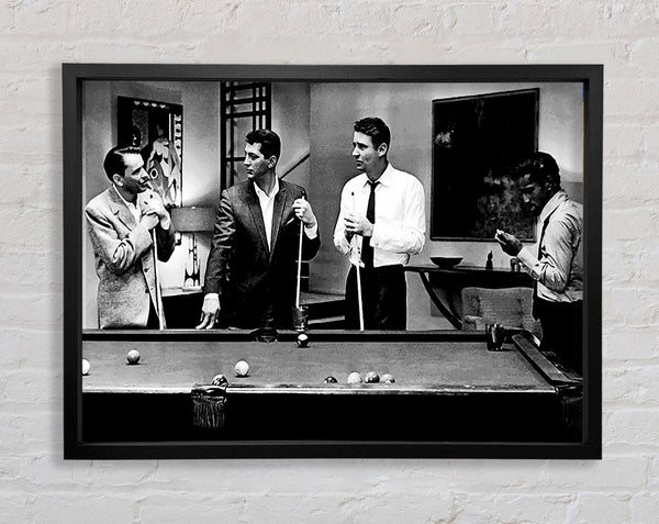 The Rat Pack 4 Playing Pool