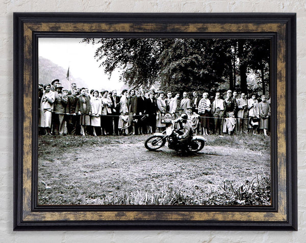 Vintage Motorcross Crowd