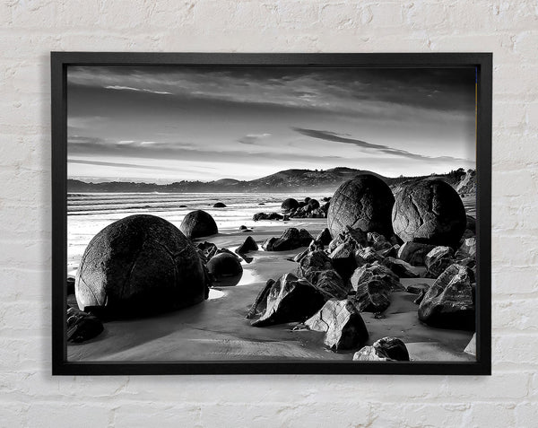 Rocks On A Beach