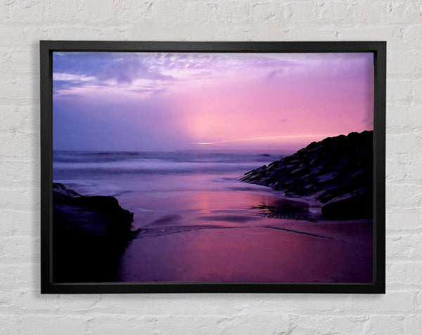 Sunset At Aberavon Beach