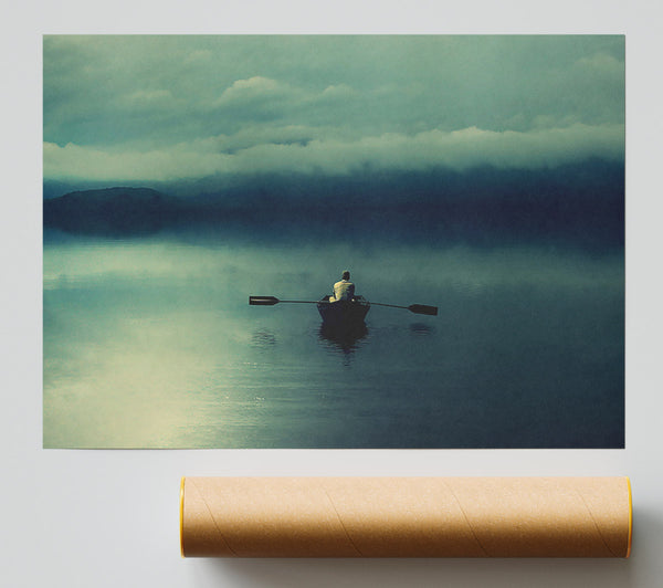 Boating At Dusk