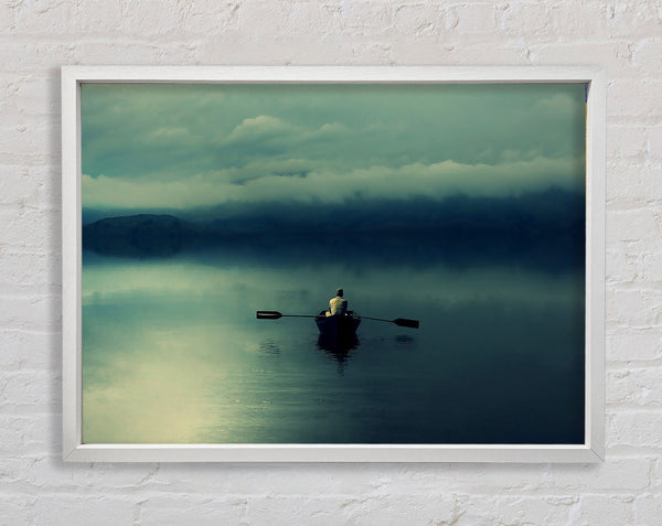 Boating At Dusk