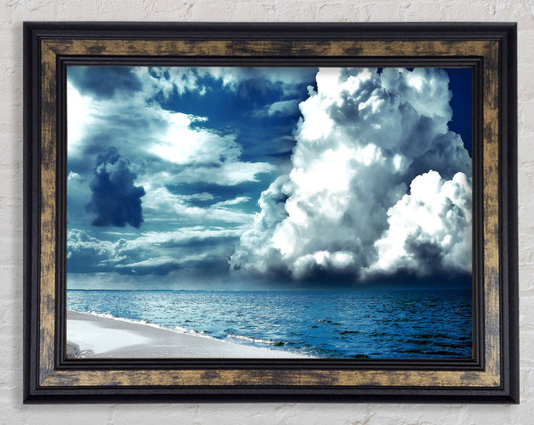 Cloudy Sky Seaside