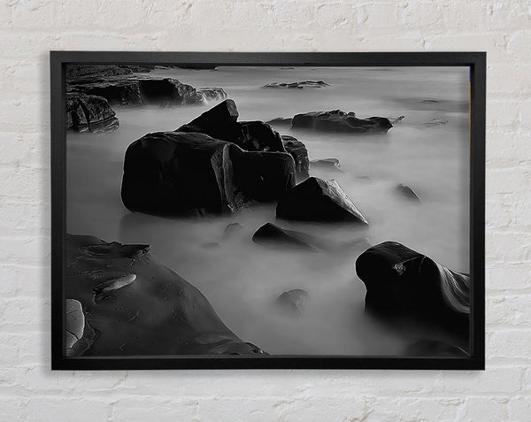 Ocean Rock Serenity B n W