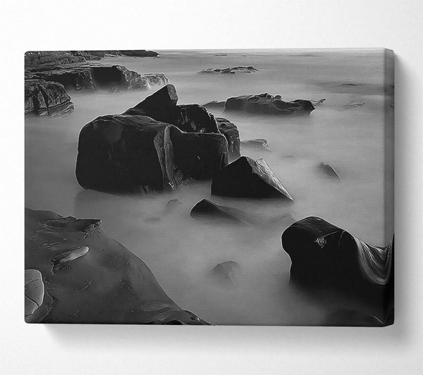 Ocean Rock Serenity B n W