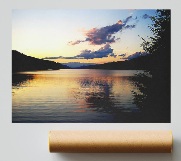 Tranquil Lake Reflections