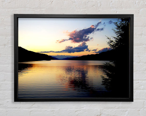 Tranquil Lake Reflections