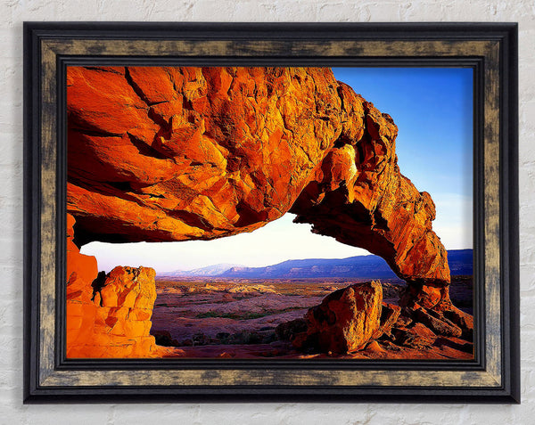 View Through The Rocks