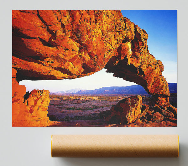 View Through The Rocks