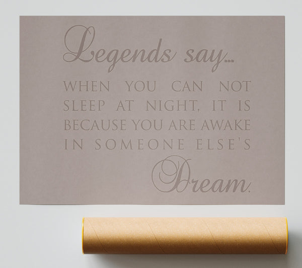 Legends Say Dream Beige