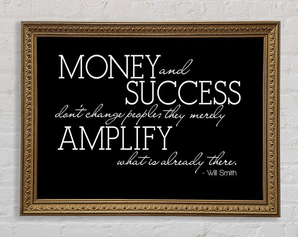 Motivational Quote Will Smith Money And Success