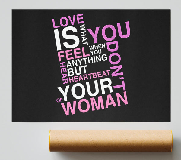 Love Quote Love Is What You Feel