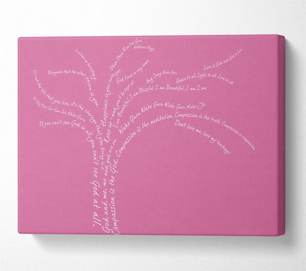 Love Quote The Love Tree Pink