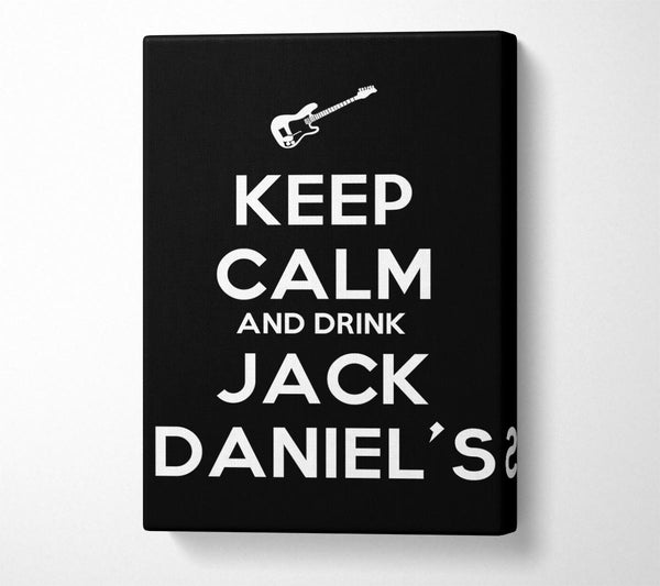 Kitchen Quote Keep Calm Jack Daniels