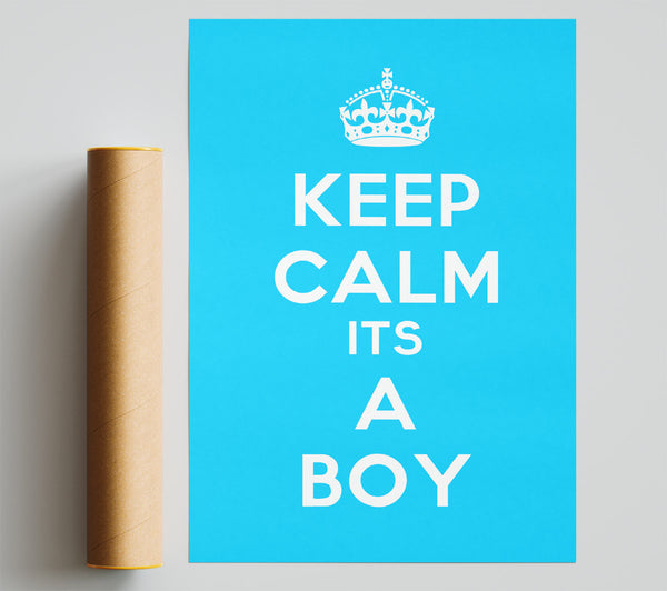 Nursery Quote Keep Calm Its A Boy