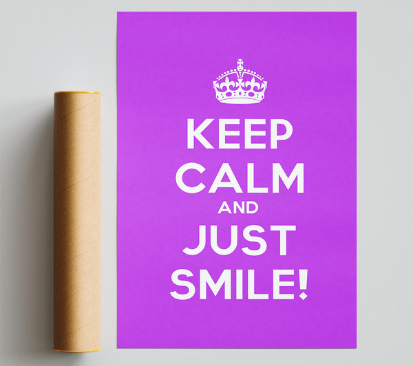 Keep Calm Smile