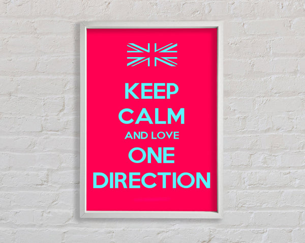 Keep Calm One Direction