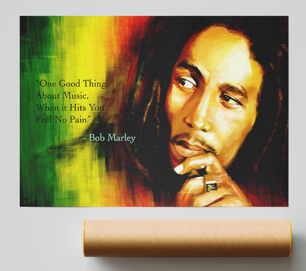 Music Quote Bob Marley Feel No Pain