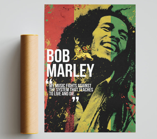 Music Quote Bob Marley My Music Fights