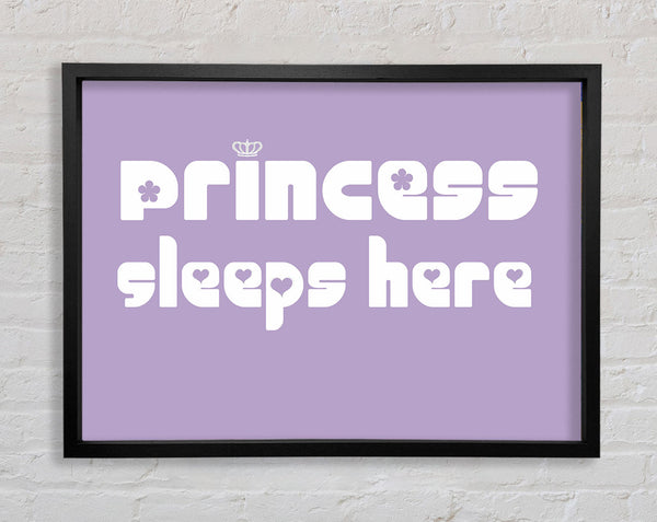 Princess sleeps 2 Lilac